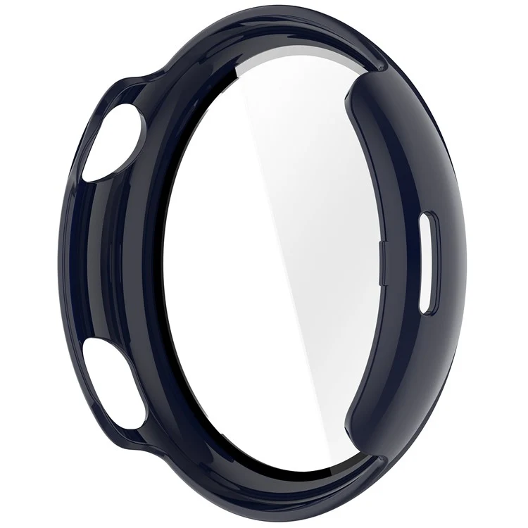 Schützend vivo Watch 5 Hülle mit Displayschutz in Glas und Silikon