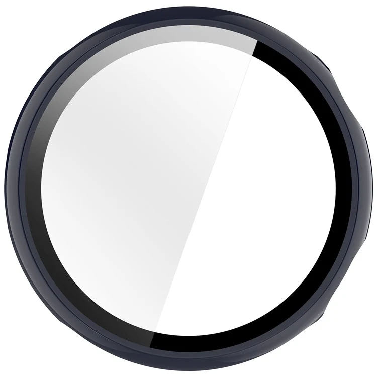 Schützend vivo Watch 5 Hülle mit Displayschutz in Glas und Silikon