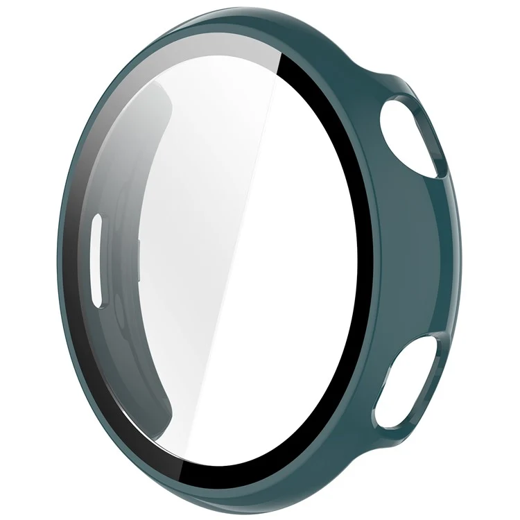 Schützend vivo Watch 5 Hülle mit Displayschutz in Glas und Silikon