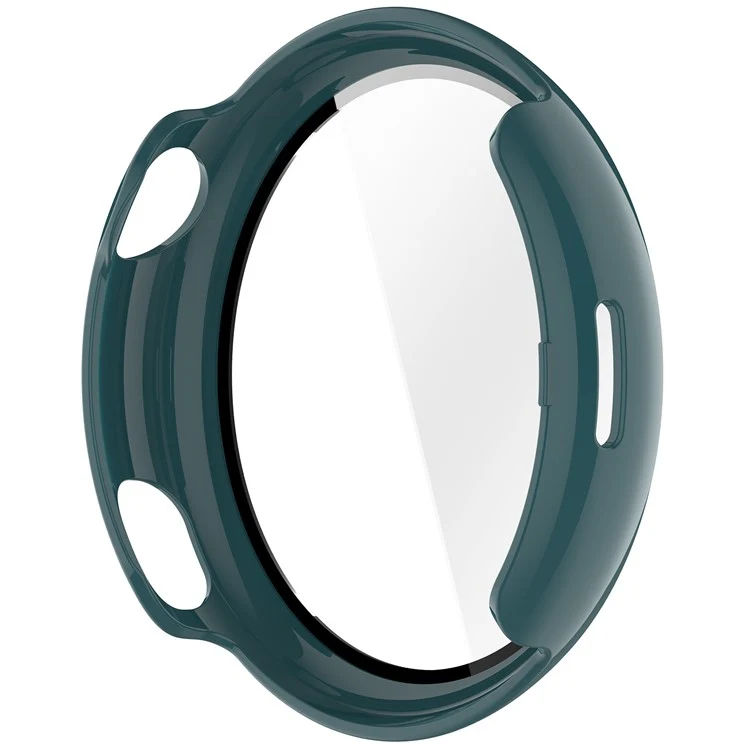 Schützend vivo Watch 5 Hülle mit Displayschutz in Glas und Silikon
