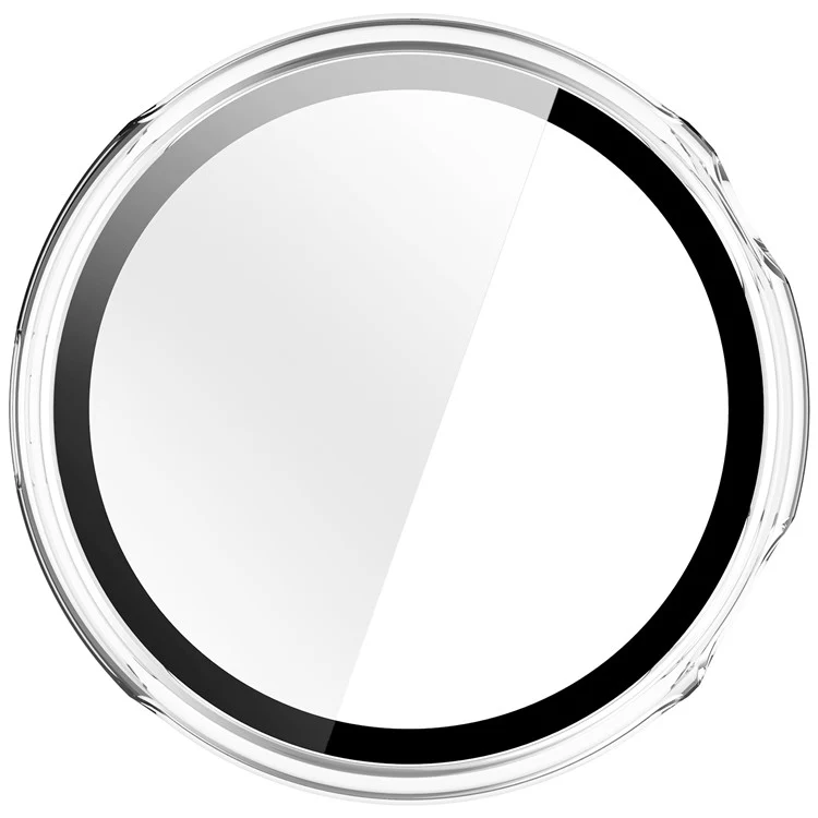 Schützend vivo Watch 5 Hülle mit Displayschutz in Glas und Silikon