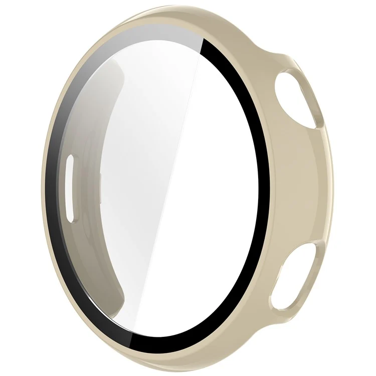 Schützend vivo Watch 5 Hülle mit Displayschutz in Glas und Silikon