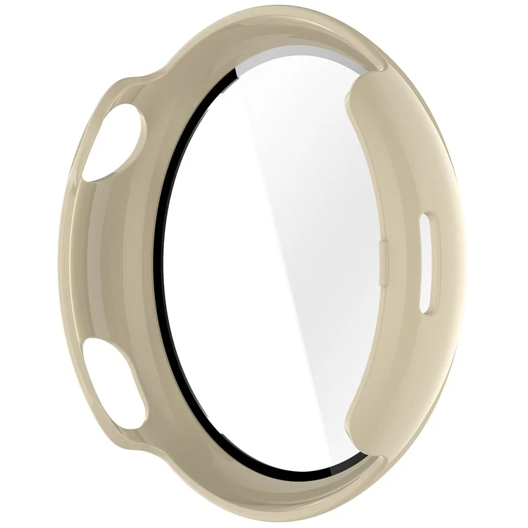 Schützend vivo Watch 5 Hülle mit Displayschutz in Glas und Silikon