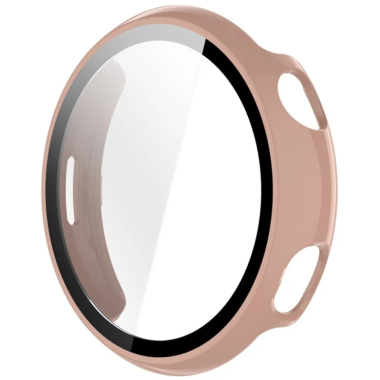 Schützend vivo Watch 5 Hülle mit Displayschutz in Glas und Silikon