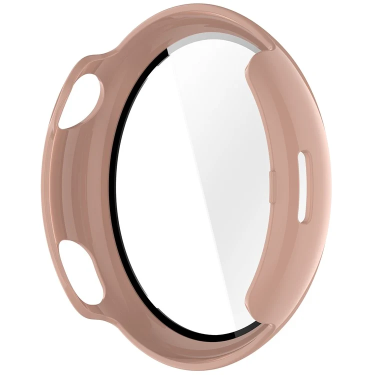 Schützend vivo Watch 5 Hülle mit Displayschutz in Glas und Silikon