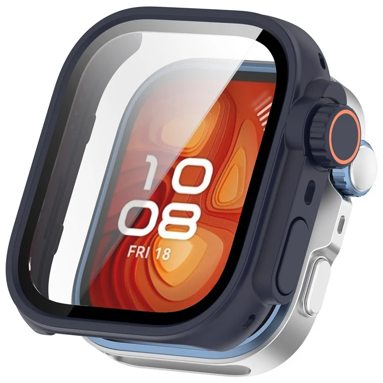 Absolut Gut Huawei Watch Fit 4 Pro Hülle mit Displayschutz in Glas und Silikon