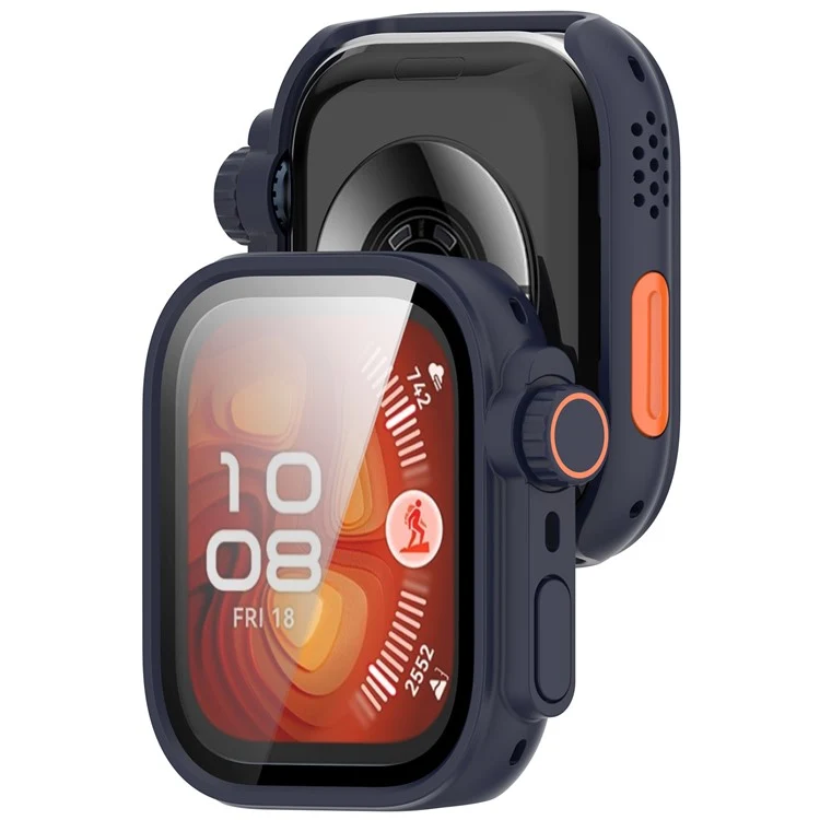 Absolut Gut Huawei Watch Fit 4 Pro Hülle mit Displayschutz in Glas und Silikon
