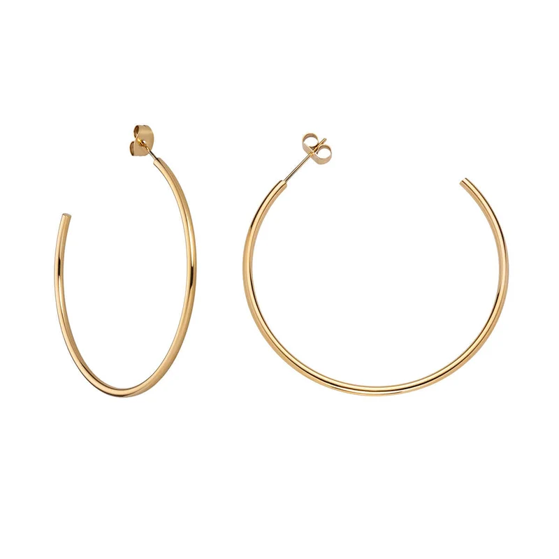 M&M Creolen Fine Line Gold | Modell 380