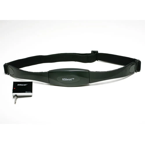 60beat Heart Rate RX Receiver/ Dongle für iPhone inkl. Brustgurt
