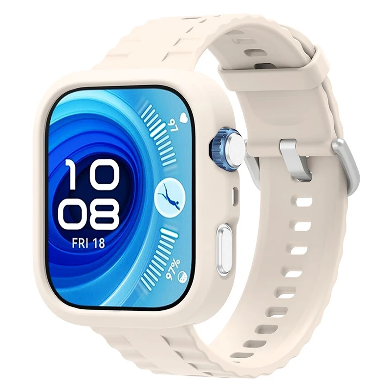Unglaublich Widerstandsfähig Huawei Watch Fit 4 Pro Silikon Armband