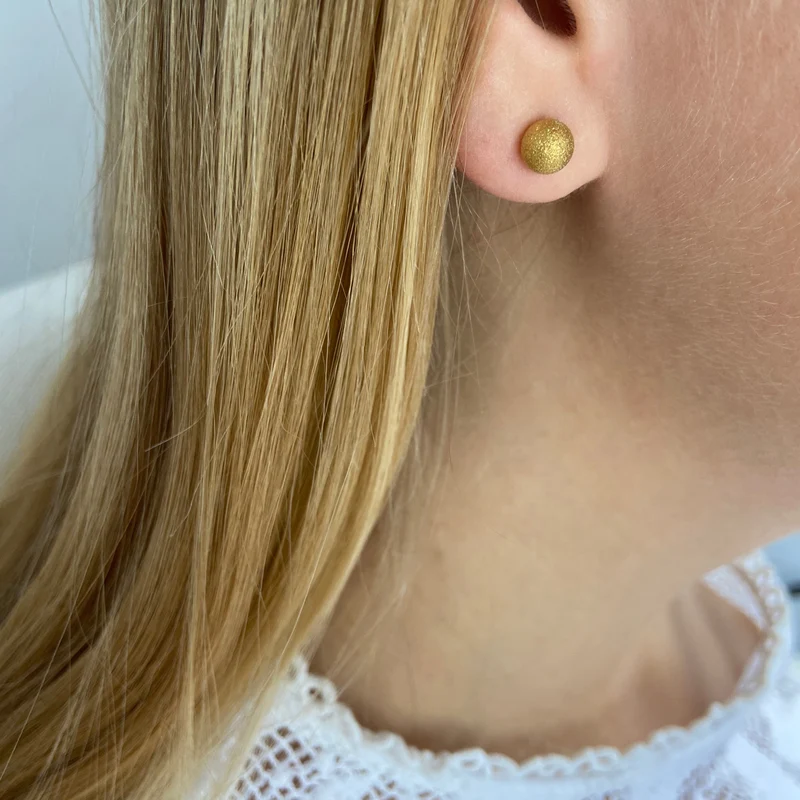 M&M Ohrstecker Modern Glam Gold | Modell 287