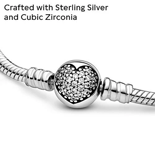 PANDORA Silver Bracelet with Clear Cubic Zirkonia 590743CZ-19 Marke: