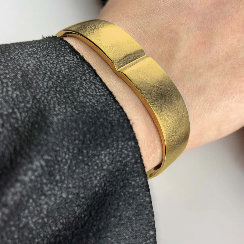 M&M Armspange Pure Volume Gold | Modell 419