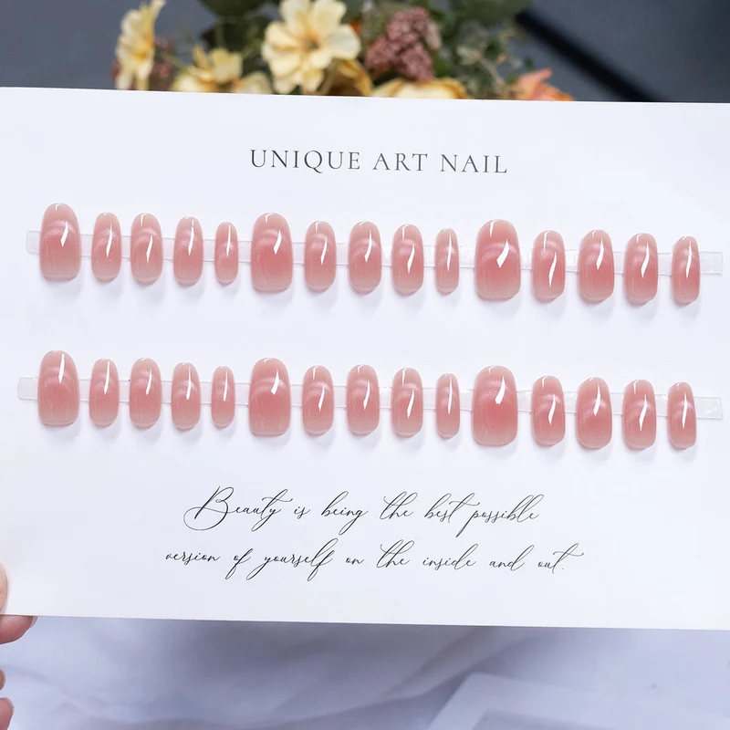 Anpassbares Press-On Nagelset