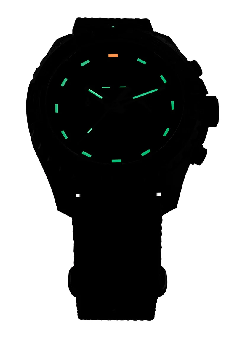 Traser P96 Outdoor Pioneer Evolution Chrono Black Herren • Chronograph • Tritium-Leuchtzeiger