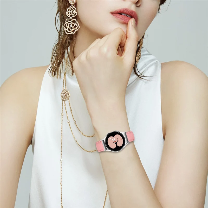 Bequem Samsung Smartwatch Kunstleder Universell Armband