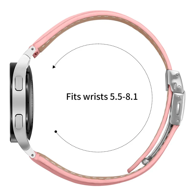 Bequem Samsung Smartwatch Kunstleder Universell Armband