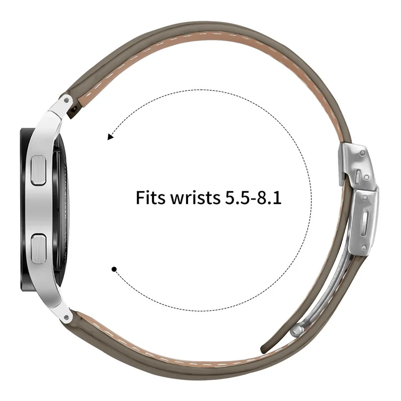 Bequem Samsung Smartwatch Kunstleder Universell Armband
