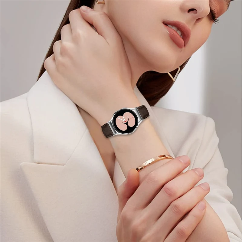 Bequem Samsung Smartwatch Kunstleder Universell Armband