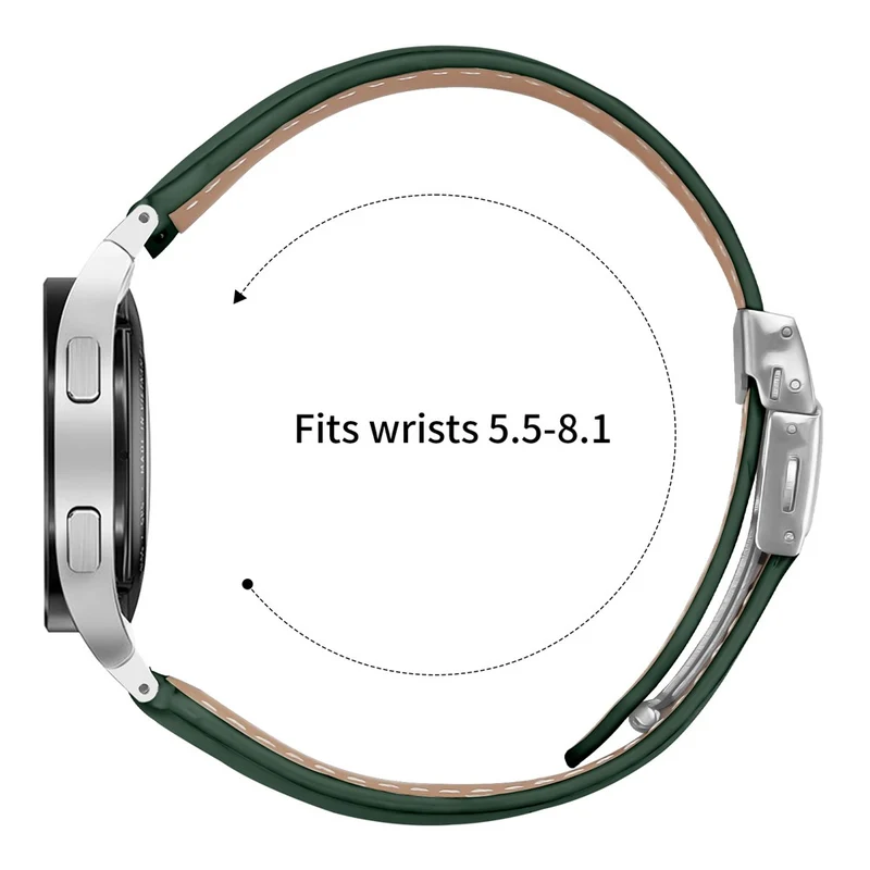 Bequem Samsung Smartwatch Kunstleder Universell Armband