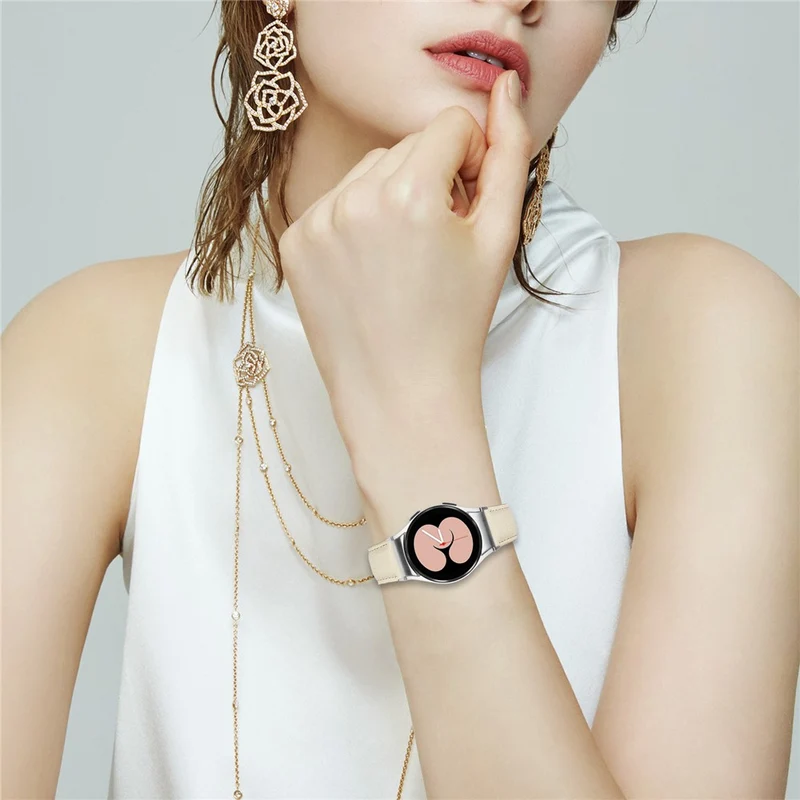 Bequem Samsung Smartwatch Kunstleder Universell Armband