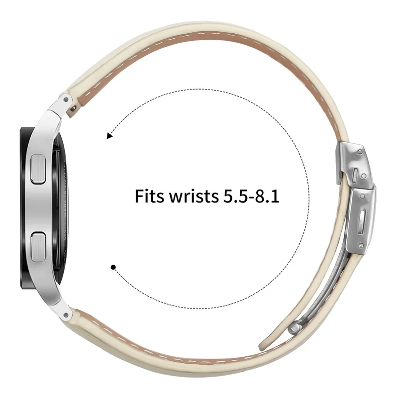 Bequem Samsung Smartwatch Kunstleder Universell Armband
