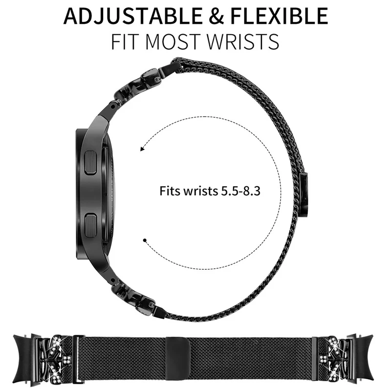 Entzückend Samsung Galaxy Watch 7 40mm / Samsung Galaxy Watch 7 44mm Metall Universell Armband
