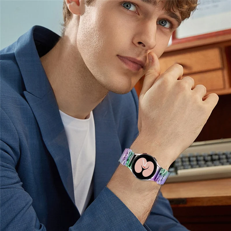 Bequem Samsung Smartwatch Metall Universell Armband