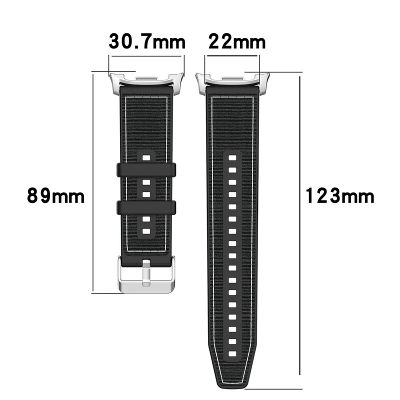 Bemerkenswert Komfortabel Samsung Smartwatch Nylon Universell Armband