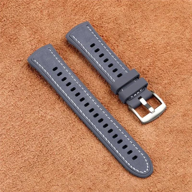Sehr Cool Huawei Watch 5 46mm Echtes Leder Armband