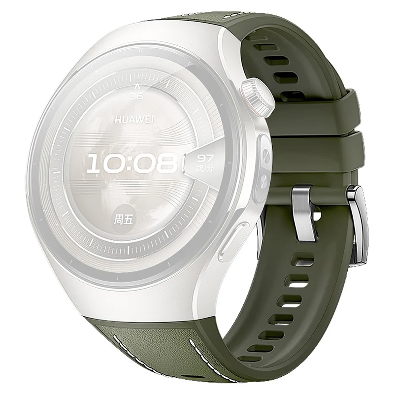 Sehr Cool Huawei Watch 5 46mm Echtes Leder Armband