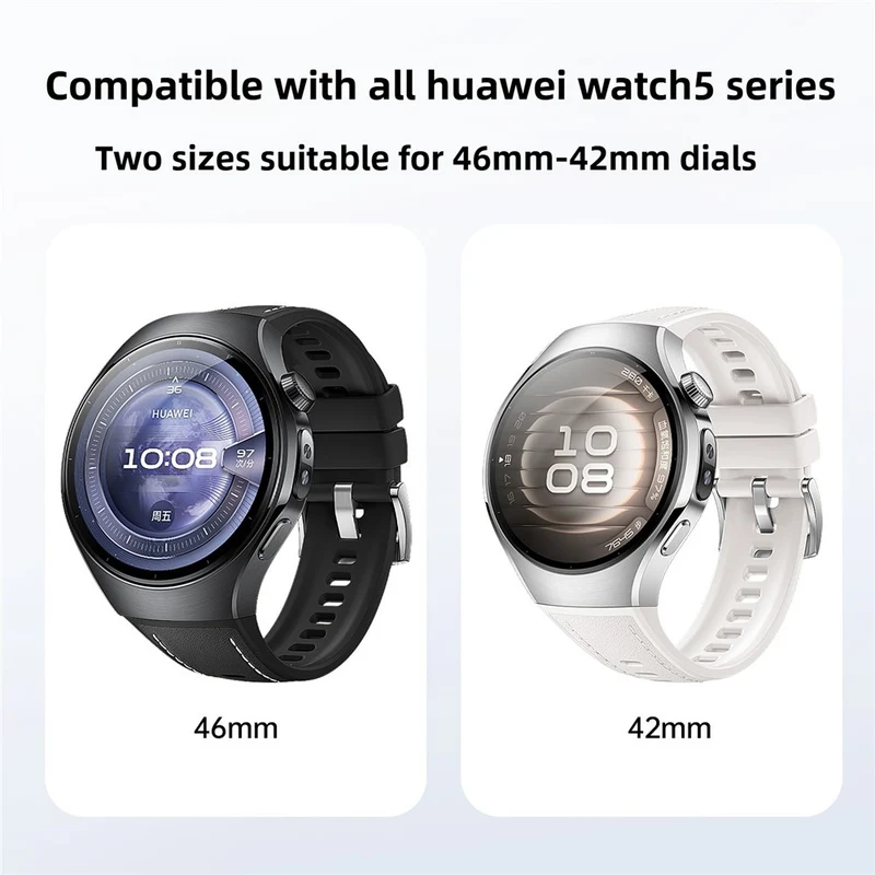 Wirklich Schön Huawei Watch 5 42mm Echtes Leder Armband