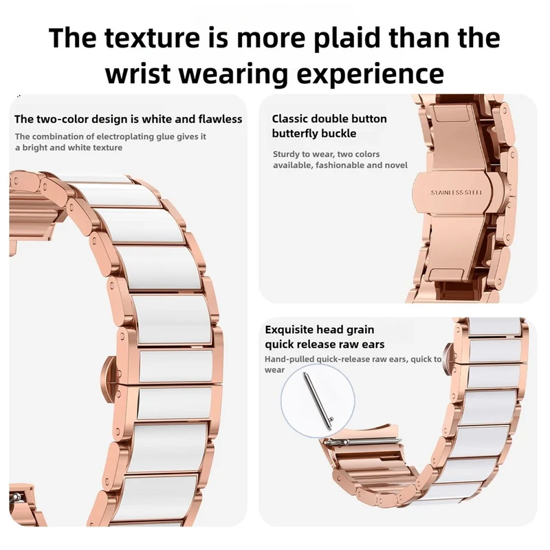 Mega Zuverlässig Huawei Watch 5 42mm Metall Armband