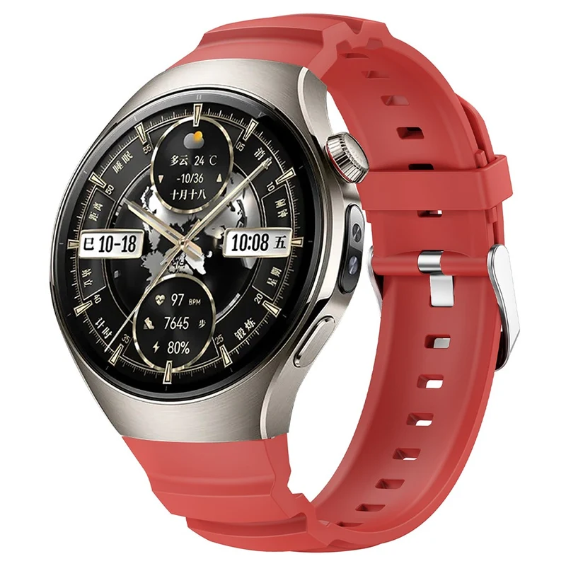 Klassisch Huawei Watch 5 46mm Silikon Armband