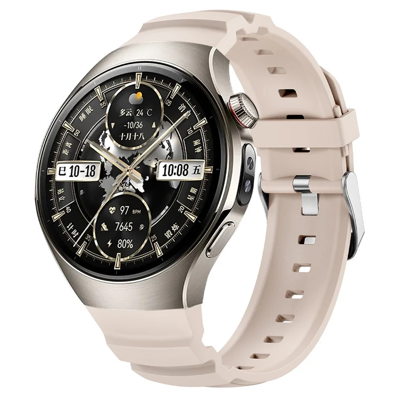 Klassisch Huawei Watch 5 46mm Silikon Armband