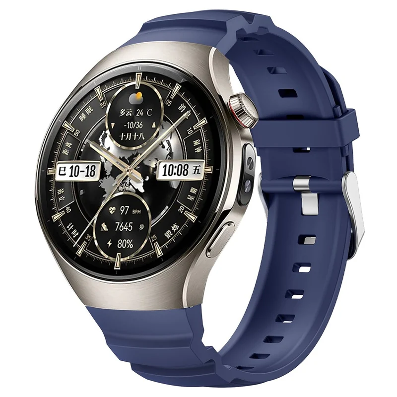 Klassisch Huawei Watch 5 46mm Silikon Armband