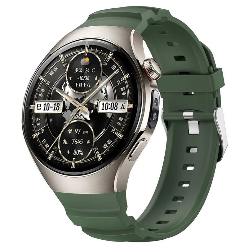 Klassisch Huawei Watch 5 46mm Silikon Armband
