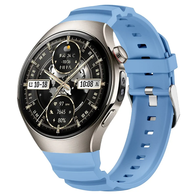 Klassisch Huawei Watch 5 46mm Silikon Armband