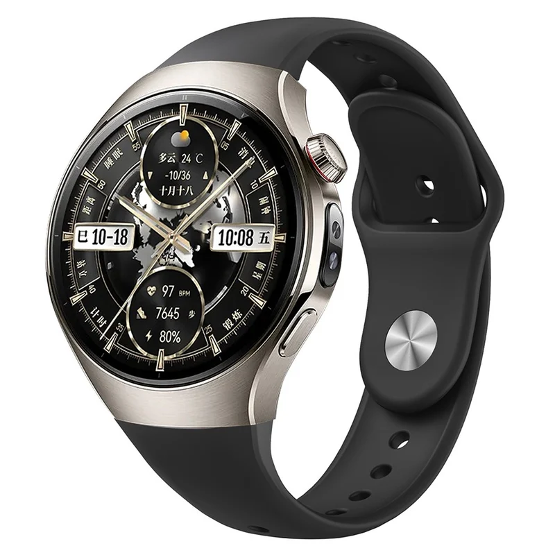 Bemerkenswert Robust Huawei Watch 5 46mm Silikon Armband