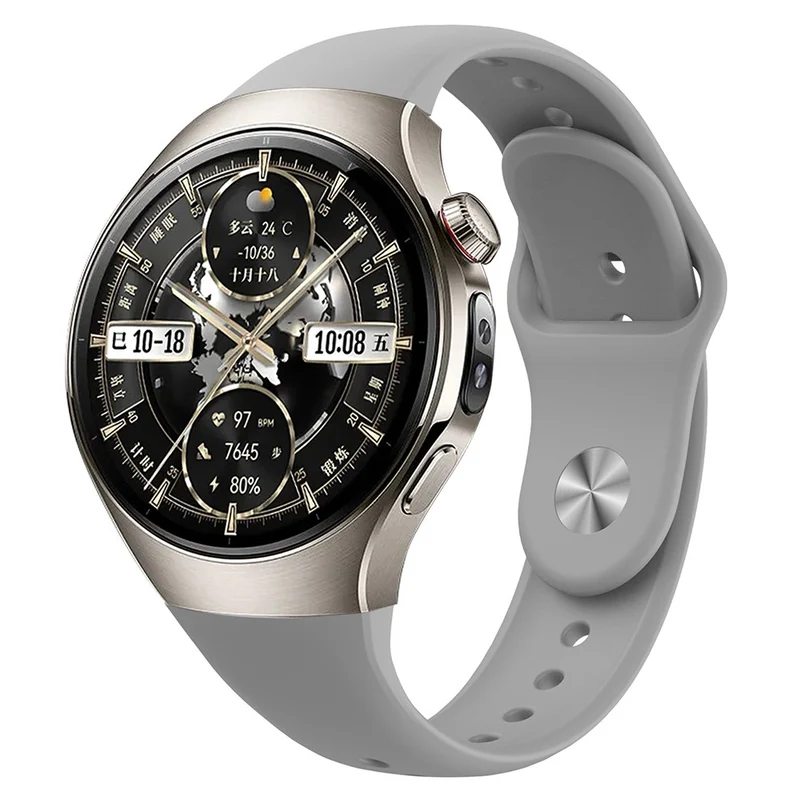 Bemerkenswert Robust Huawei Watch 5 46mm Silikon Armband
