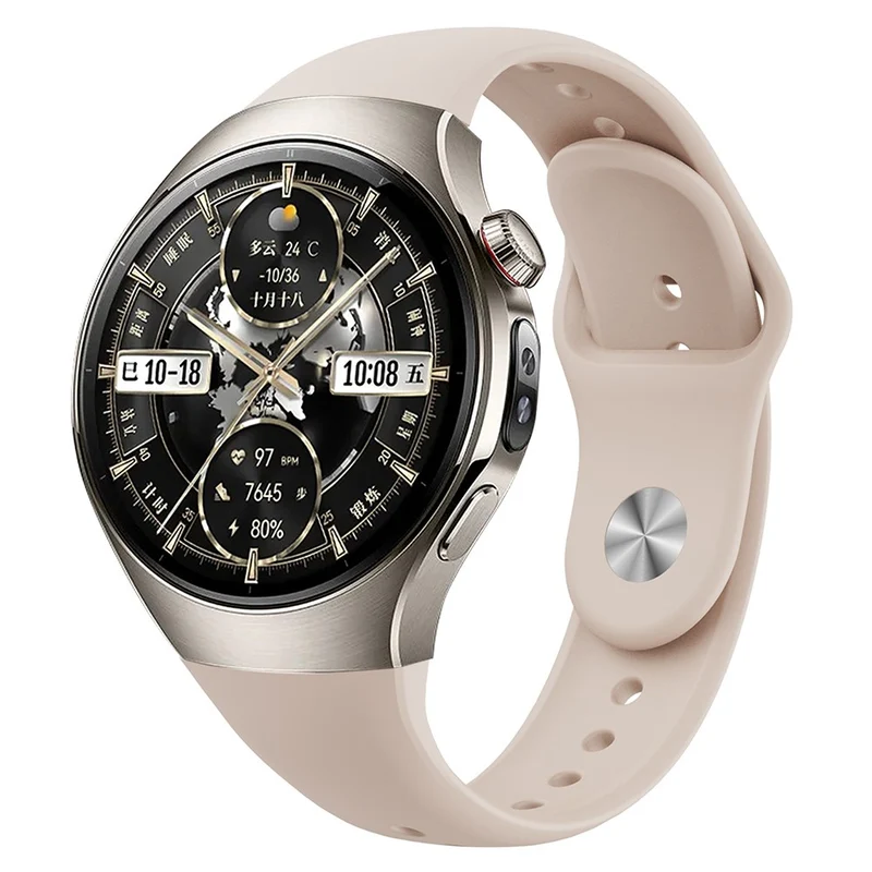 Bemerkenswert Robust Huawei Watch 5 46mm Silikon Armband