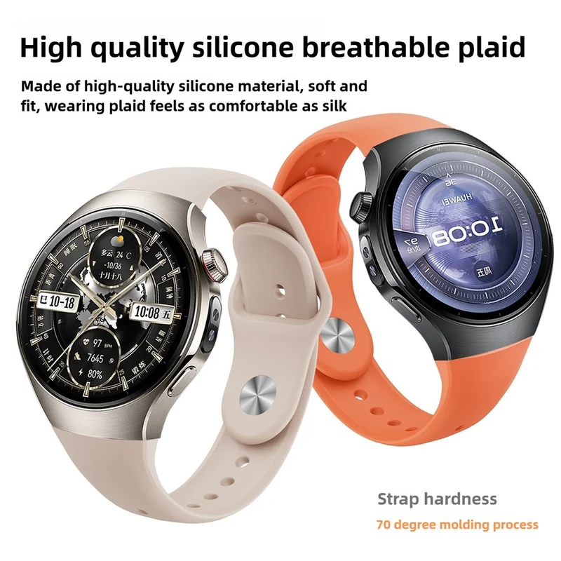 Bemerkenswert Robust Huawei Watch 5 46mm Silikon Armband