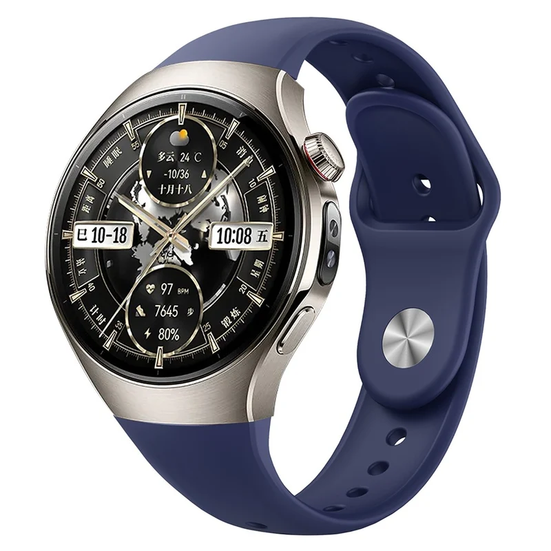 Bemerkenswert Robust Huawei Watch 5 46mm Silikon Armband