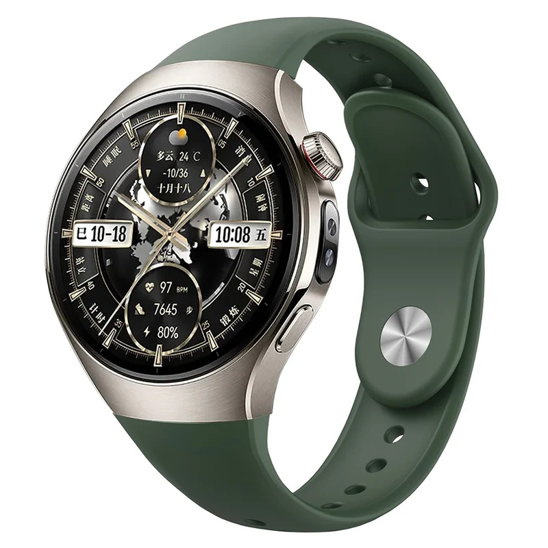Bemerkenswert Robust Huawei Watch 5 46mm Silikon Armband