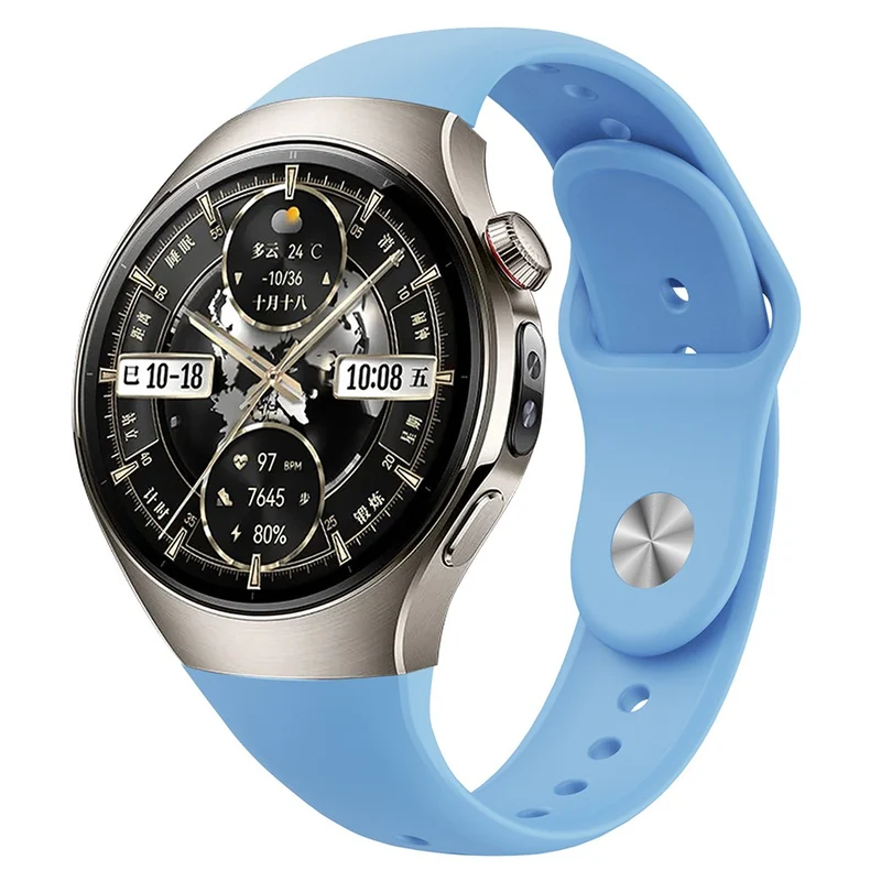 Bemerkenswert Robust Huawei Watch 5 46mm Silikon Armband