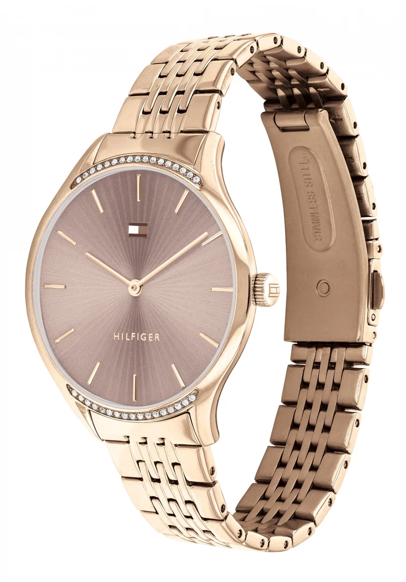 Tommy Hilfiger Gray Dressed up 7613272378734 Damenuhr Grau • Elegantes Design • Quarzwerk