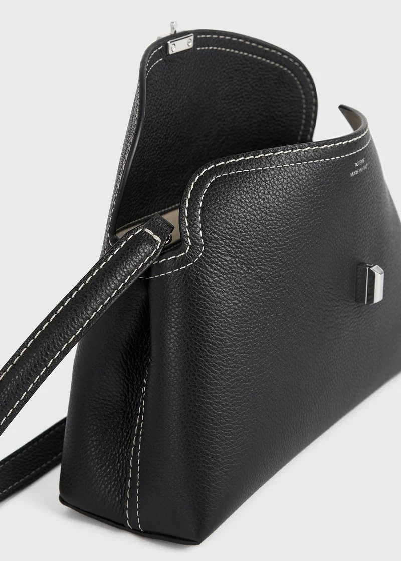 TOTEME Tasche Unisex T-Lock Clutch Schwarz 234-WLGBG423-LE0030