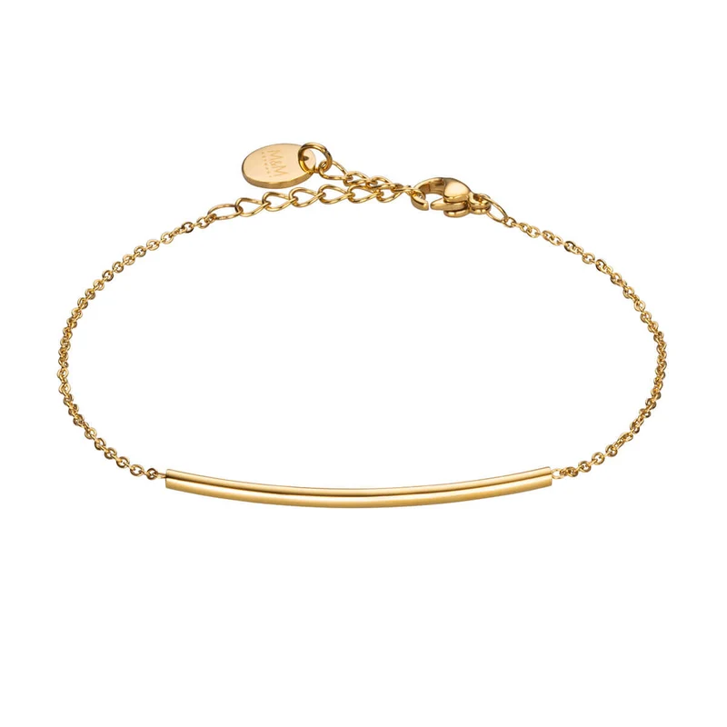 M&M Armband Fine Line Gold | Modell 377