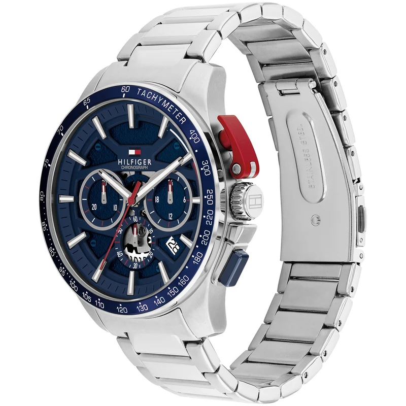 Tommy Hilfiger Bank 1792261 Herren • Quarzwerk • Klassisches Design