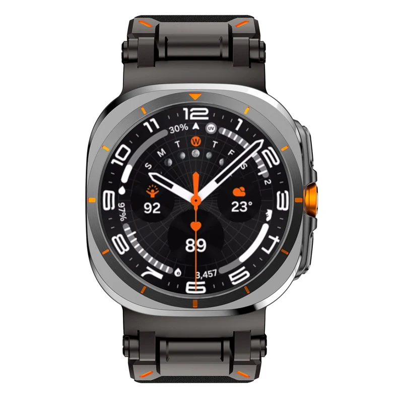 Absolut Bequem Samsung Galaxy Watch Ultra 47mm Kunstleder Armband